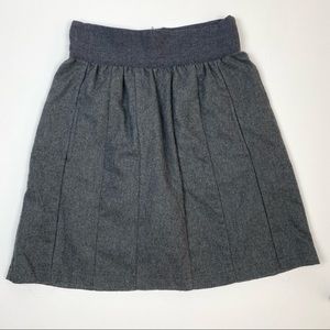 Anthropologie skirt made from men’s wool suiting
